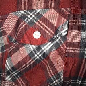 Torrid plaid button up